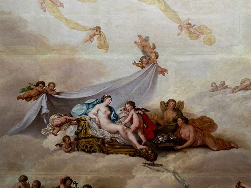 1738-Johann Christoph Frisch - Venere e il suo seguito
